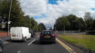 Drive To Gartnavel General Hospital Glasgow Scotland