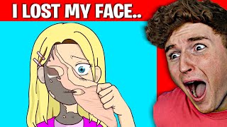 I LOST MY FACE..! - TRUE Animated Story