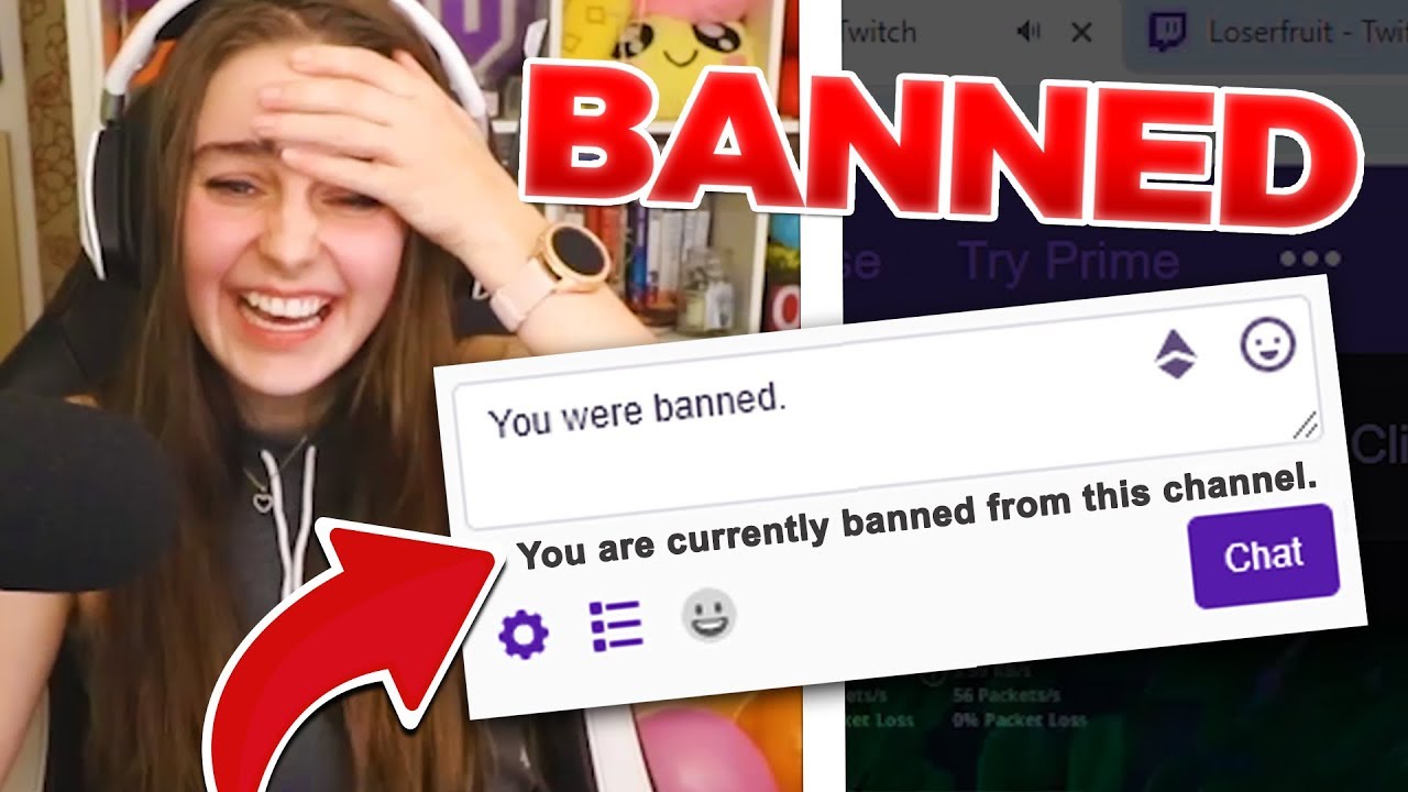 Secretly Getting Banned In Friends Twitch Streams... - YouTube