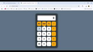Build a Simple Calculator Using HTML, CSS & JavaScript | Beginner Web Development Project