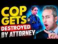 Cop Gets Hammered by Attorney in Court