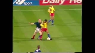 Hagi all touches against Scotland euro 92 qualifiers