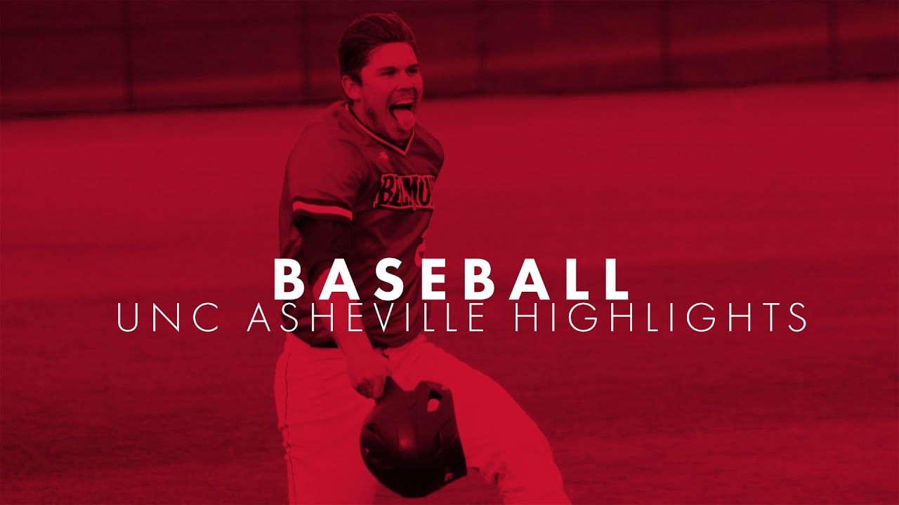 Baseball - UNC Asheville Highlights - YouTube