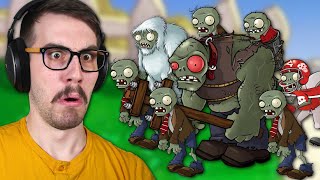 Can I Survive the GIGA GARGANTUAR!? (Plants vs Zombies)
