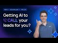 Getting AI to CALL your leads for you? | @Elevenlabs + @twilio + Xano