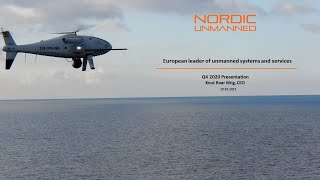 Nordic Unmanned Q4 2020 Presentation - 19.02.2021