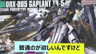 普通のが欲しいんですけど(笑)ギャプランフライルー　　新作ガンプラ　再販ガンプラ　HGガンプラ　機動戦士ガンダム　ガンプラ雑談