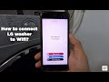 The easiest way to connect LG washing machine to wifi