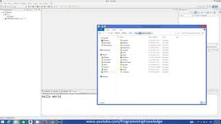 Java Tutorial For Beginners 3 Creating First Java Project in Eclipse IDE Full HD