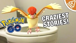 The 7 Craziest Pokemon Go Stories So Far! (Nerdist News w/ Jessica Chobot)