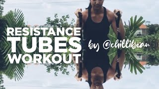 Resistance Tubes Workout by Chillibean | The Republic of Svarga