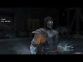 mortal kombat vs. dc universe sub zero arcade mode very hard no matches lost