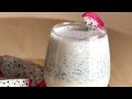 Dragon fruit smoothie recipe | yummy 😋 & healthy  breakfast