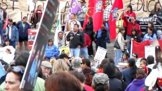 Anishinaabemowin. First Nations Education Rally, Parliament Hill.