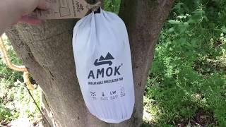 First look at the Amok Fjøl insulated sleeping pad