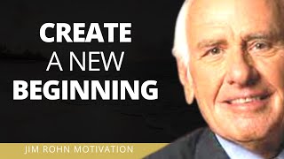Create a NEW BEGINNING and Start Over Jim Rohn Motivation