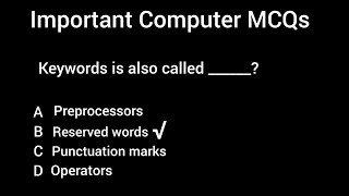 Top 100 Most Repeated Computer Mcqs | Important Computer Mcqs | FPSC NTS PPSC ETEA Etc