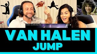 First Time Hearing Van Halen Jump Reaction Video - WAIT? THIS IS VAN HALEN?! TOTALLY UNEXPECTED!!