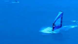 Hong Kong Stanley Bay Main Beach Windsurfing Carve Gybing