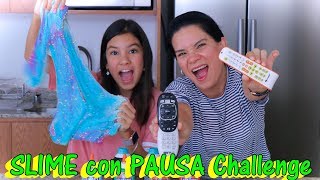 SLIME con PAUSA CHALLENGE | Adivina cual fue el mejor | AnaNana Toys