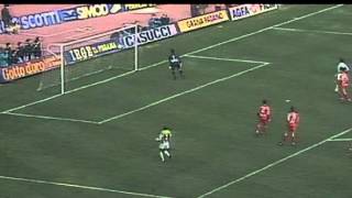 Juventus - Foggia 4-1 (Serie A 02/02/1992) Roberto Baggio goal