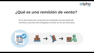 Remisiones de venta en ALPHA ERP® (v19)