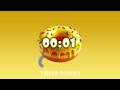 1 minute cartoon donut 🍩 timer bomb 💣