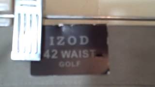 Izod Golf Shorts Men's size 42 Waist New With Tags