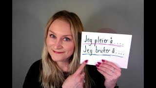 Video 266 Jeg pleier å / Jeg bruker å