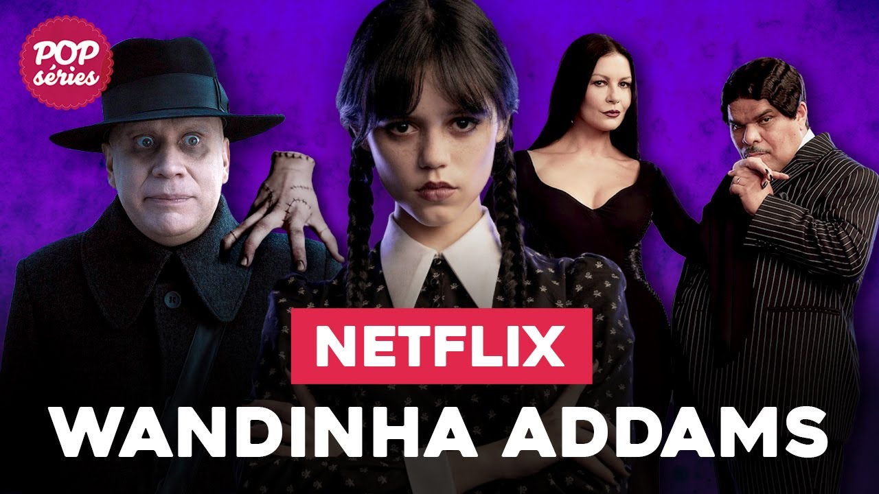 Wandinha E A Família Addams Em Série Da Netflix Youtube