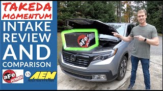 Takeda momentum Intake Review and AEM comparison | aFe vs AEM | Honda Ridgeline