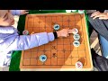 街头象棋：大哥输了不服，就这水平，还敢来找我报仇！【象棋八妹】