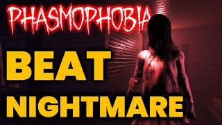 Top 5 Tips for NIGHTMARE Difficulty (Phasmophobia)