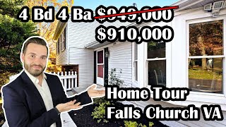 Home Tour in Falls Church Virginia - Real Estate for Sale in Falls Church, VA
