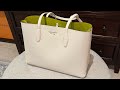 Kate Spade Tote Unboxing | All Day Large Tote - Parchment/Bartlett Pear 🍐 color