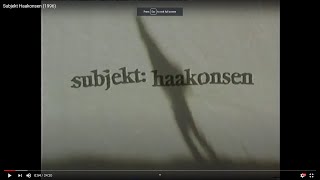 Subjekt: Haakonsen (1996)