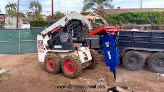 Felix Hydraulic Breakers FX-68 with Bobcat S130 Skid Steer San Diego, California