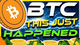 BITCOIN Dipped!! | But look what just happened!! | CRYPTO NEWS TODAY