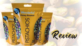 Wonderful Pistachios | Honey Roasted | Review