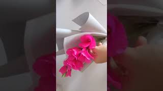 paper craft - paper flower #rose #rosé #roses #flores #rosa #origami #papercraft #creative #handmade