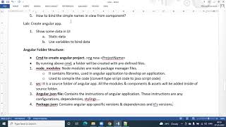 3. Angular Application Folder Structure