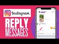 How To Reply To A Specific Message On Instagram 2023