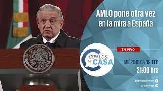 AMLO pone otra vez en la mira a España