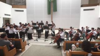 2016 Year End Recital - Academy Strings - Dos Fuegos, Robert Sieving