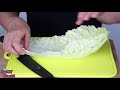 asmr cutting napa cabbage no talking yeti microphone aomyworldtube