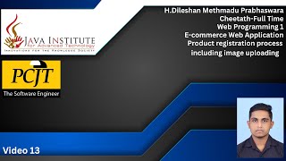 Web Programming 1| Task 13| eShop | 1st year | Java Institute | Dileshan