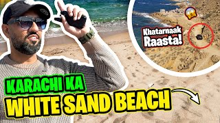 Khatarnak Offroading kay baad pohanchay white Sand Beach | Camping or BBQ ki tyari Shuru | Part 1