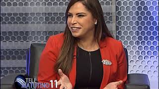 Entrevista Telematutino 11 Lic. Linda Valette, Autora del Libro \