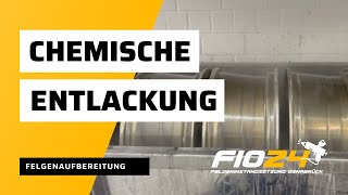 Felgenreparatur: Chemische Entlackung I FIO24.de