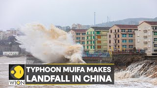 WION Climate Tracker: Typhoon Muifa makes landfall as millions in China brace for heavy rain \u0026 flood